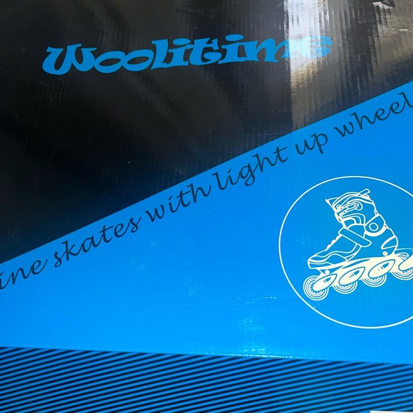 NEW IN BOX 🛼 Wooltime Sports Light-up Inline Skates. Size XL. Adjustable - Picture 10 of 10